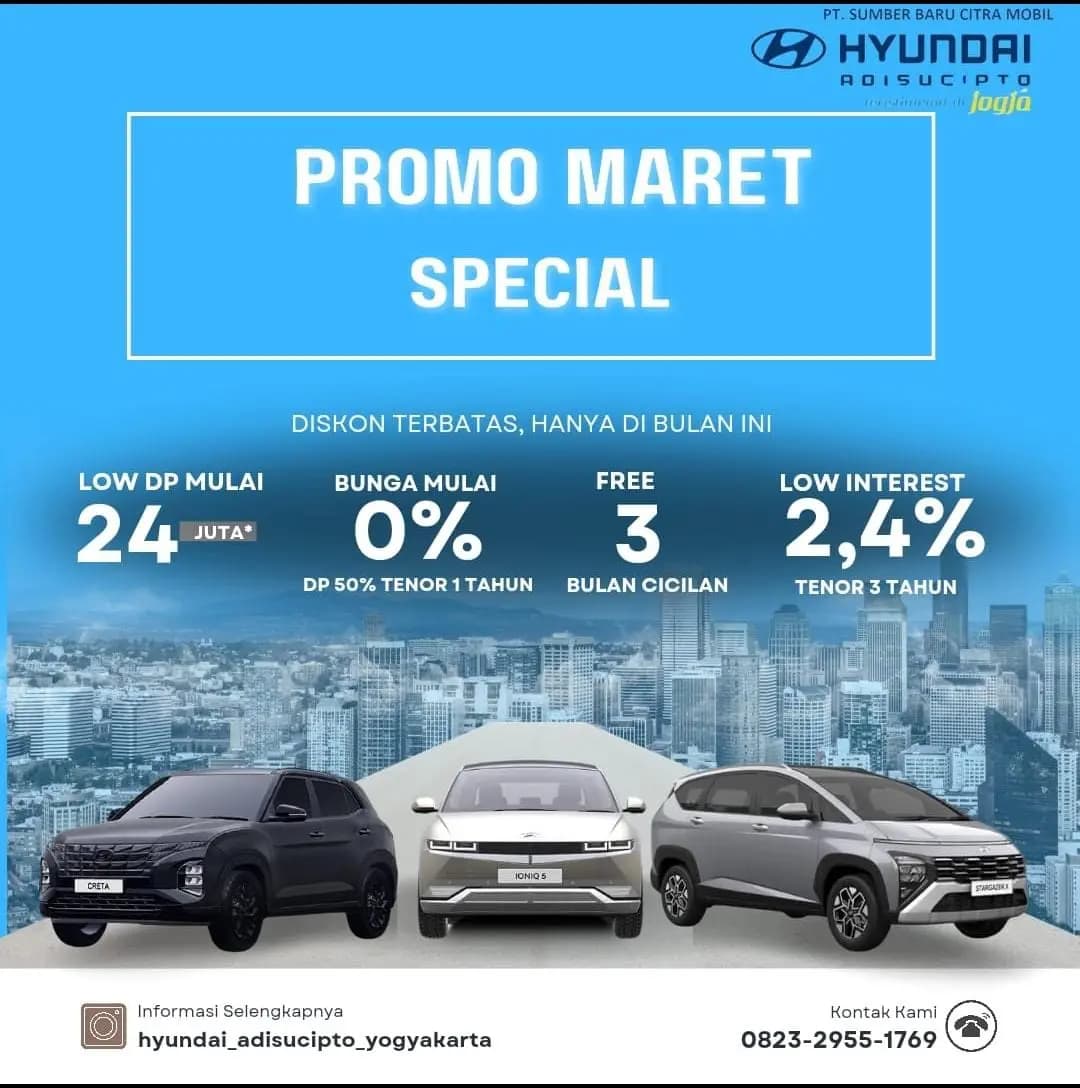 Promo Spesial Maret